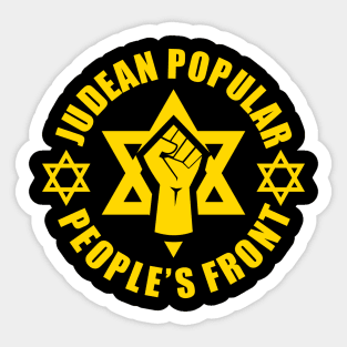 Judean Popular peoples front Sticker